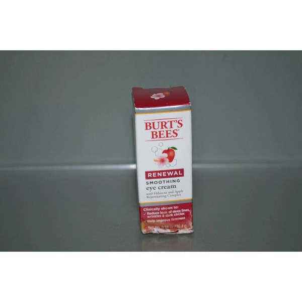 Burt's Bees Renewal Smoothing Eye Cream, Hibiscus & Apple, Rejuvenating