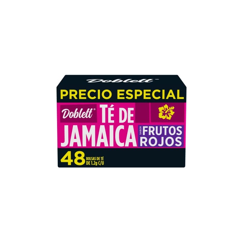 Té Doblett Jamaica Frutos Rojos 48 sobres