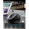 Trueque Wireless Mouse for Laptop, 2.4GHz Ergonomic Computer Mouse with