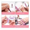 Zakulu Lámpara Secadora De Uñas Uv Led Portatil Kits De