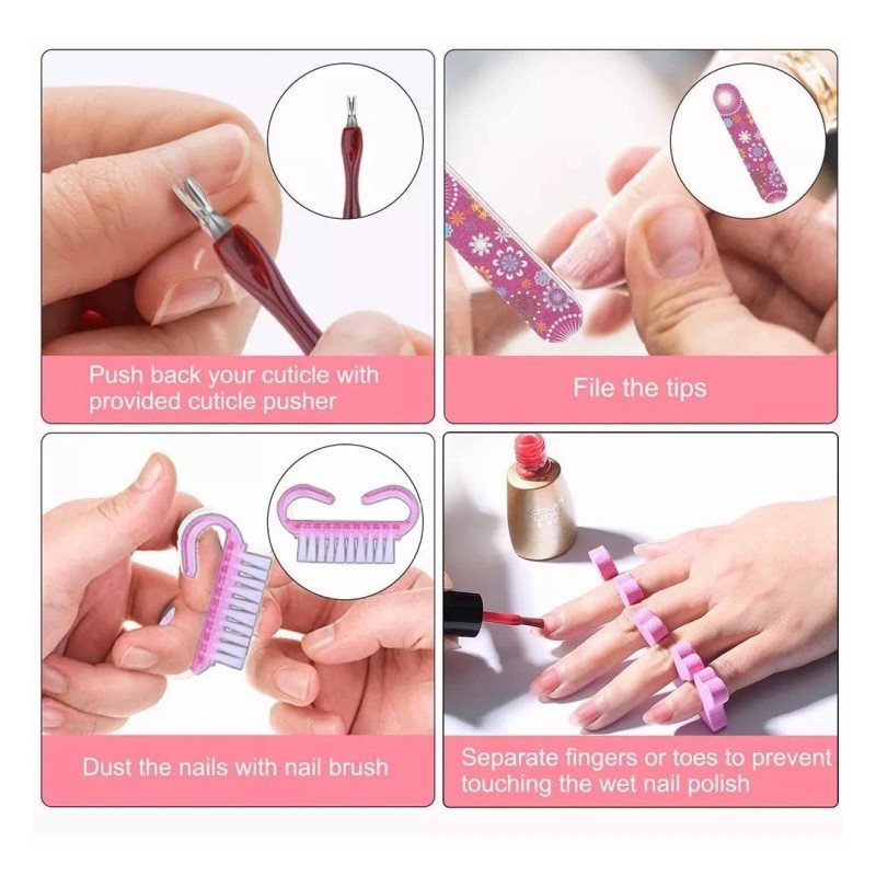 Zakulu Lámpara Secadora De Uñas Uv Led Portatil Kits De