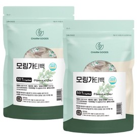 Cham Goods 모링가차 티백 50개입 2팩 Moringa Tea Bags 50 Pcs 2 Packs