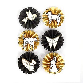 3D Stickers Animals & Origami 4,5 cm x 6