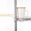 REGILLER 5-Wire Shelving Metal Storage Rack Adjustable Shelves, Standing Storage