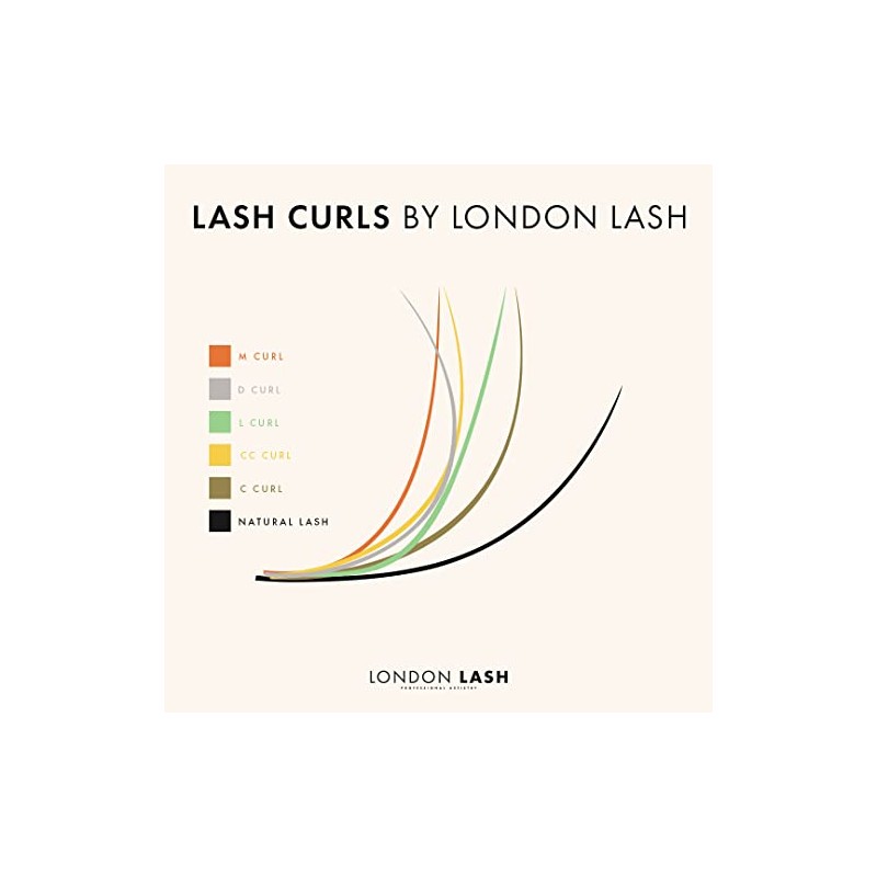 London Lash Volume Faux Mink Mayfair Lashes 0.06, C /