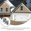 ARTIBETTER 2pcs Garage Door Adjustable Top Bracket, Garage Doors Fixture