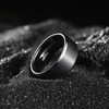 King Will BASIC 8mm Black Men Tungsten Ring Wedding Brand