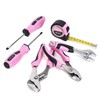 FASTPRO 7-Piece Pink Tool Kit, Household Tool Set for women,