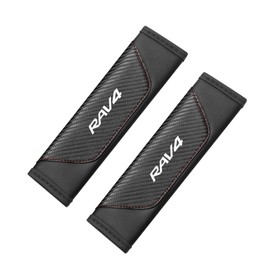 Yamlten Car Seat Belt, Compatible with Car Seat Belt Cover, Compatible with RAV4, 2 Colors Connected Seat Belt Shoulders, Four Seasons, Soft, Comfortable, Durable Safety Belt Cover, Shoulder