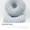 Healvian Piercing Pillow Ear Doughnut Cushion Ear Cushion with Hole