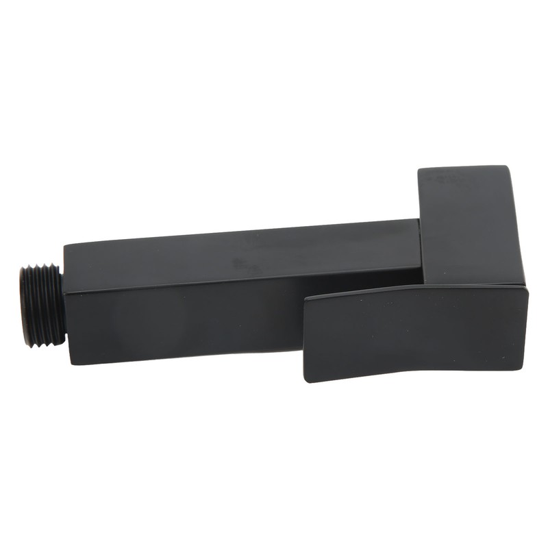 Sink Sprayer Stainless Steel Squared Electroplated Black Large Flow Bidet