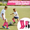 VercanMonth Soccer Shin Guards and Socks for Kids Youth 4-14,