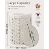 SETVSON Laundry Hamper with Lid Laundry Basket with Lid 19.0