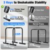 Sportsroyals Adjustable Dip Bar Station, Heavy Duty Parallette & Parallel