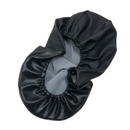 Crisparts Suzuki ZZ (CA1PB) Special Design Seat Cover, Strong Rubber Type, Made in Japan (Thick Fabric), Fabric Color: Embossed Black, Back Black, Piping Color: Black; Cover Type