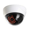 MaximalPower Fake CCTV Security Dummy Dome Camera with Red LED