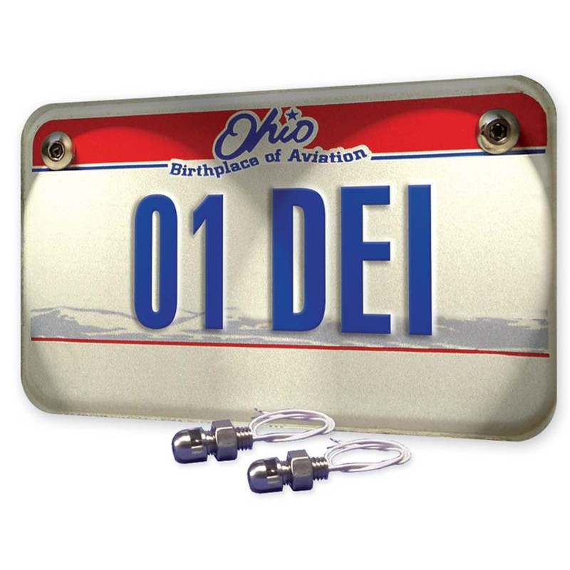DEI 030302 Lite'N Boltz Satin LED License Plate Lighting Kit,