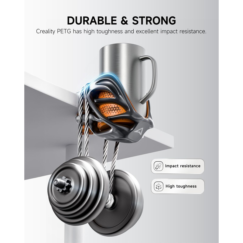 Creality Creality PETG Filament Refill 1.75mm 3D Printer Filament, 1kg