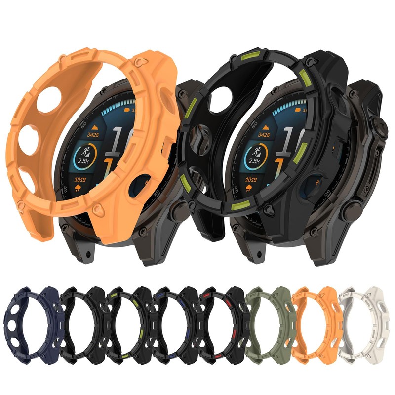 Disscool Case Cover Compatible with Garmin Tactix 8 Solar 51mm