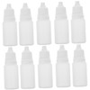 VILLFUL 10 Pcs Portable Plastic Dropping Bottles Refillable Mini Squeezable