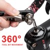KONG MING CAR Bicycle Multitool - Bicycle Chain Wrench/Torx/Screwdriver -