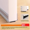 Vilemoon 2Pack Door Draft Stopper with Felt Cloth Reduce Noise,