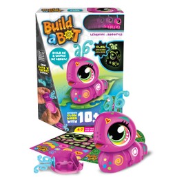 Build-a-Bot: Glow Worm | Build Your Own Interactive Pet Worm | Easy Click 'n' Create System | 20+ Piece STEM Robot Kit for Kids | For Ages 4+