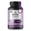 Biotina y Queratina Life 360+ Colageno Hidrolizado 200 cápsulas
