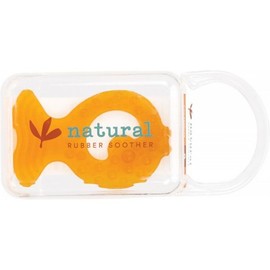 Natural Rubber Soother - Teether Fish