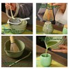 Matcha Whisk Set, Matcha Tea Set, 4PCS Elegant Kit with