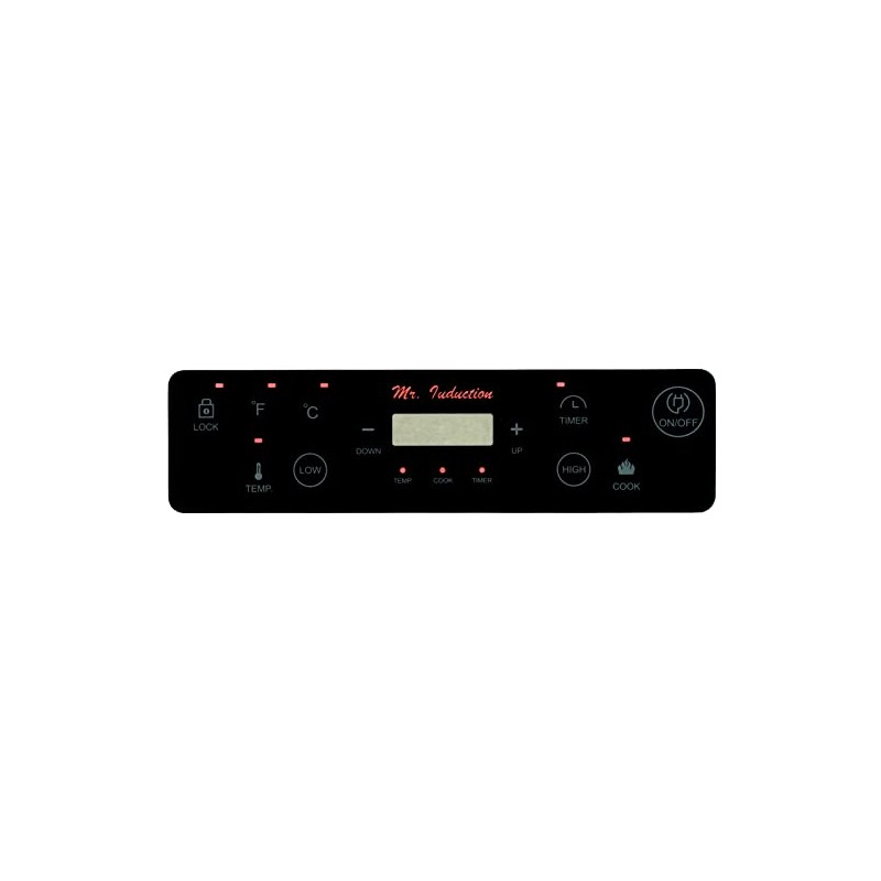 SPT SR-964TBA: 1300W Induction Cooktop (Black)