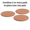 6 Pack Cork Heat Pad, Kitchen Trivet Pot Pan Coaster,