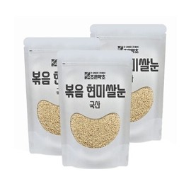 Joeun Yakcho 조은약초 현미쌀눈(볶음) 500g x 3 JoEun Herbal Brown Rice Bran (Roasted) 500g x 3