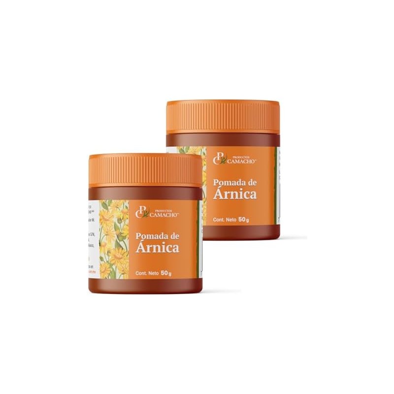 Pomada de árnica 2×100 g – Alivia golpes, moretones y