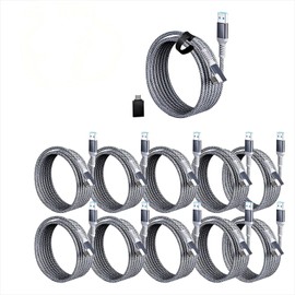 Maine Link Cable for Meta Quest 3, 16FT USB 3.0 to Type-C Cable Accessories Compatible with Quest 2/Pro, PICO4/Pro, High Speed Data Transfer and Fast Charging for VR Headset and Gaming PC (10)