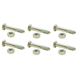 LAWN & GARDEN AMC 6 Shear Bolts & Nuts for Ariens 510015 51001500 01019500 53108100