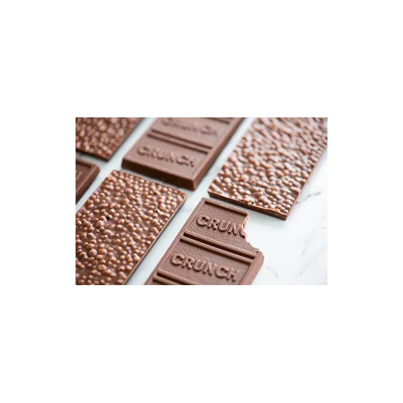 Crunch Milk Chocolate Candy Bars, Full Size Bulk Candy, 1.55