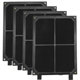 Anxingo 4 Pcs CAF24012 Cabin Air Filter, Replacement for Peterbilt 378 379 384 385 386 387 2000-2008 Peterbilt 320 325 330 2000-2013 Peterbilt 335 340 357 Trucks 1986-2010, Replaces P614223