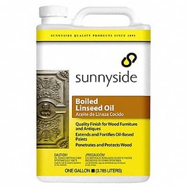 Boiled Linseed Oil, 1 gal, Solvent