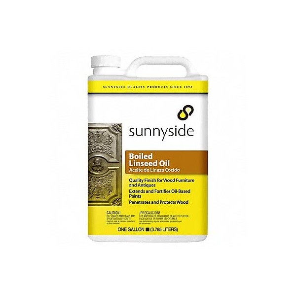 Boiled Linseed Oil, 1 gal, Solvent