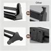 Extendable Pull-Out Closet Valet Rod, Pull Out Clothes Hanger Rail