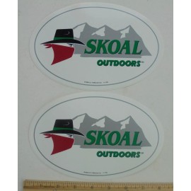SKOAL 2-SKOAL BANDIT OUTDOORS DECALS 8X 5.25IN