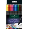Faber-Castell Faber-Castell 151610 Box mit 10 Grip Finelinern, 0,4mm Fineliner