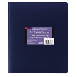 Smead Organized Up Multi Pocket Organizer, Eight Pockets, Letter Size, Dark Blue