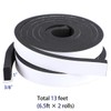 MXCELL High Density Foam Tape Waterproof Sealing Strip CR Strips
