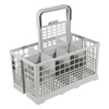 SPARES2GO Cutlery Basket Caddy Cage for Bosch Dishwasher (Removable Handle,