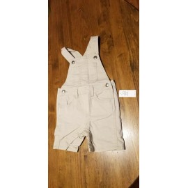 old navy NWT Old Navy Twill Shortalls Unisex 18-24 mos    color Khaki (Stone Throw)