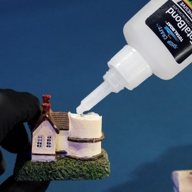 TotalBoat Medium CA Glue - TotalBond Cyanoacrylate Super Glue Adhesive for Wood, Plastic, Glass, Metal, Epoxy and Crack Repair - 2 oz