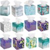 Facial Tissues, 3-Ply, 85 Count, Cube Box, 12 Pack+ Guide