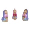 20 Velas Virgencita Recuerdos, Bautizo. Comunión Confirmacio